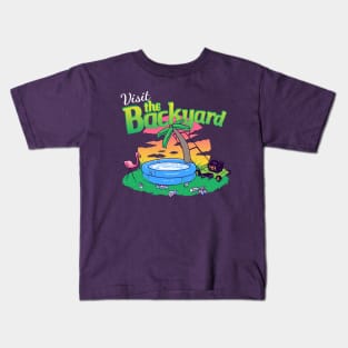 Backyard Vacation Kids T-Shirt